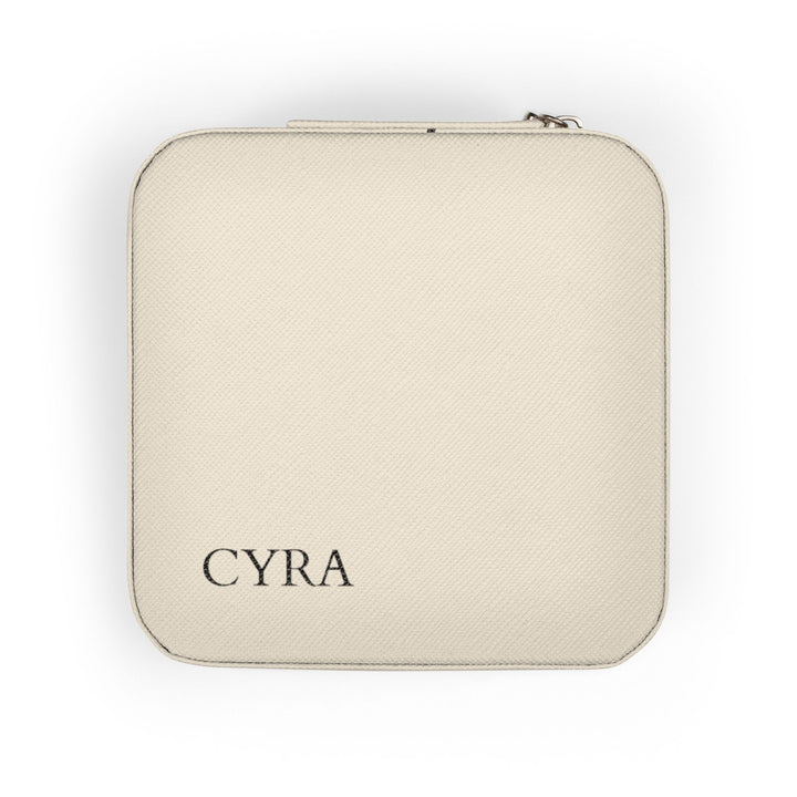 Elegant Travel Jewelry Case for Organizing Rings and Necklaces, Jewelry Organizer, Gift for Travelers, Travel Accessory