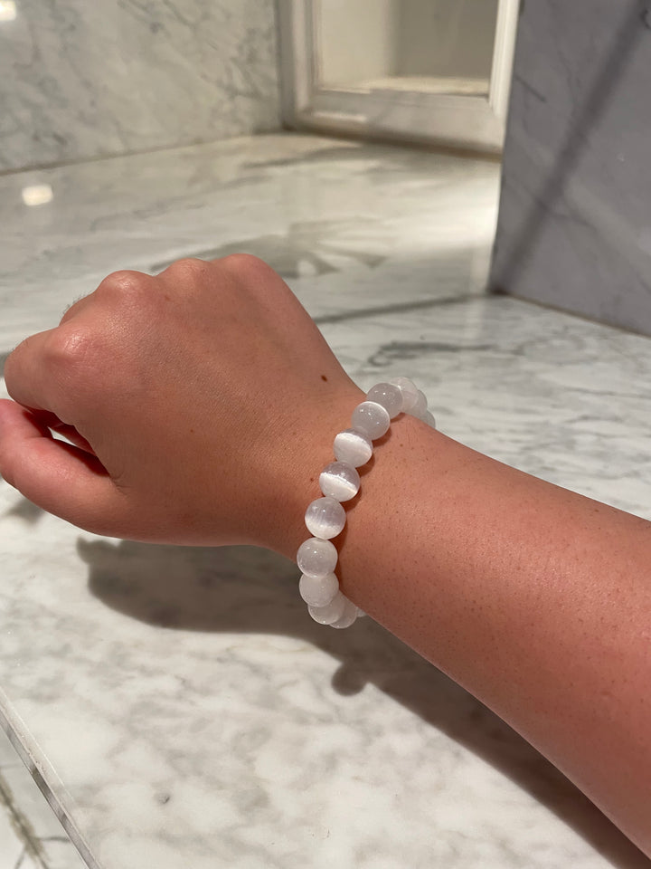 Selenite Crystal Bracelet