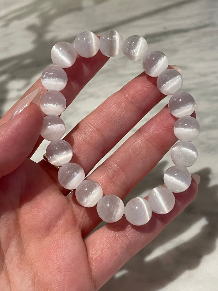 Selenite Crystal Bracelet