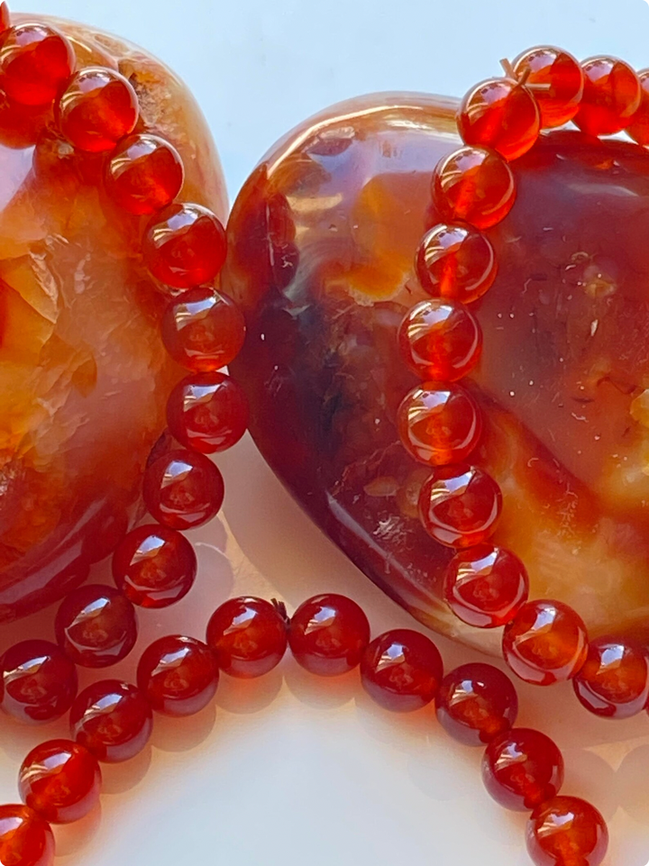 Carnelian Crystal Bracelet