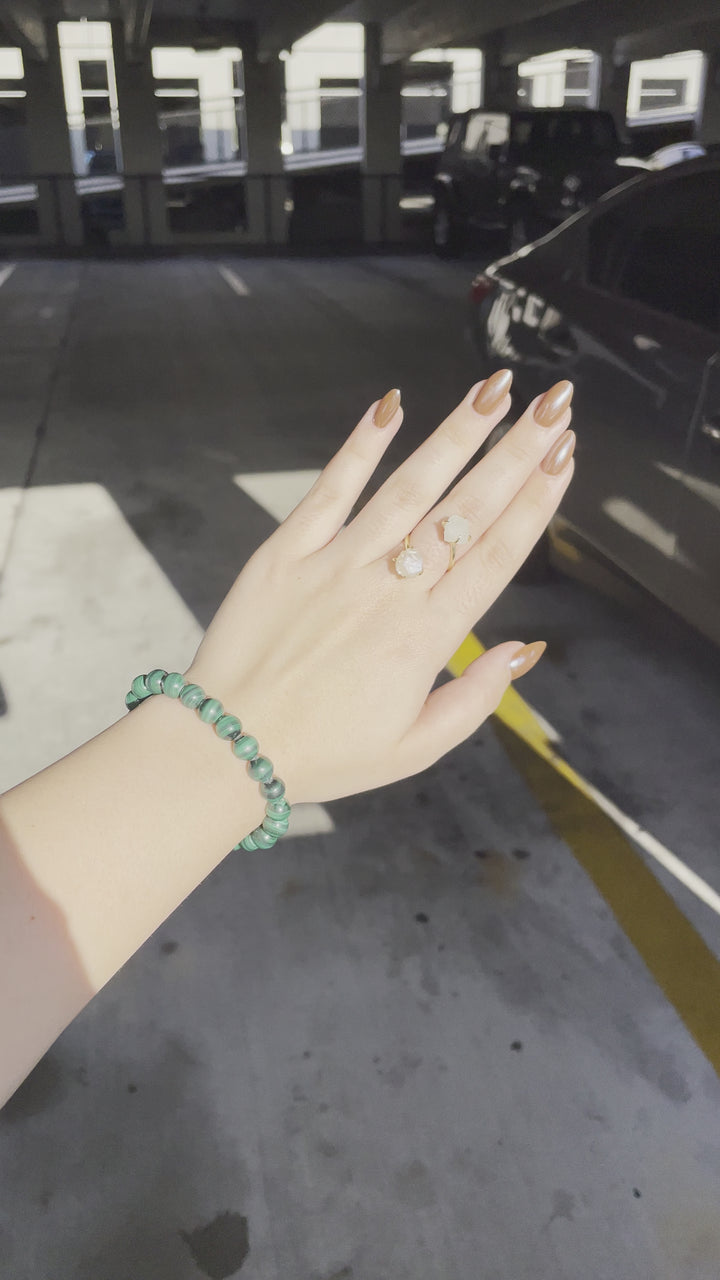 Malachite Crystal Bracelet